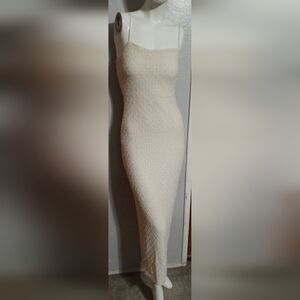 White Textured Fabric